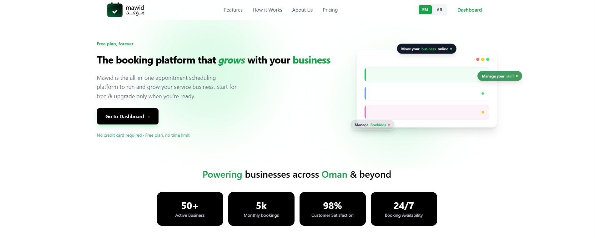 Mawid Booking System